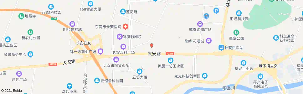 东莞港联百货_公交站地图_东莞公交_妙搜公交查询2025