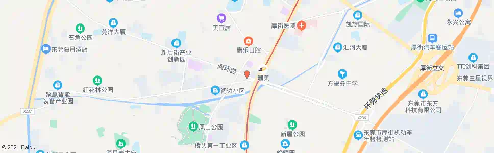 东莞沙井南环路口_公交站地图_东莞公交_妙搜公交查询2025