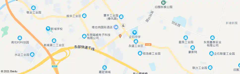 东莞农业银行(企石)_公交站地图_东莞公交_妙搜公交查询2025