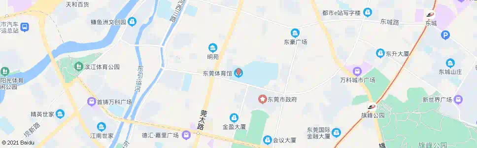 东莞虎门体育馆_公交站地图_东莞公交_妙搜公交查询2025
