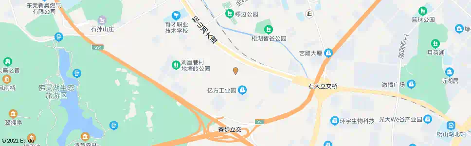 东莞上底村_公交站地图_东莞公交_妙搜公交查询2025