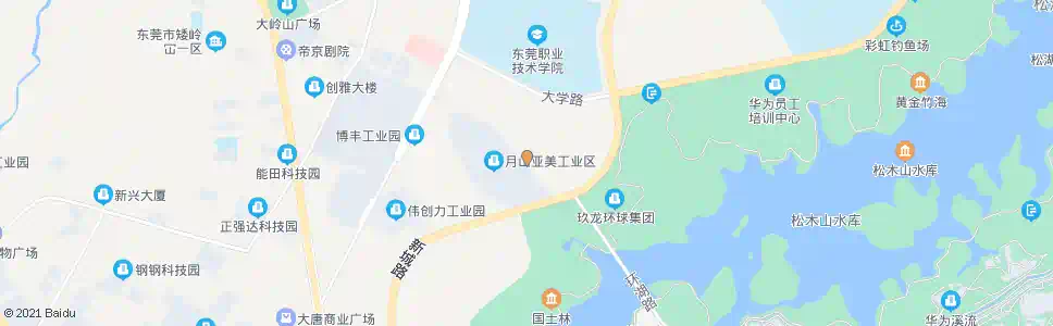东莞月山村_公交站地图_东莞公交_妙搜公交查询2025