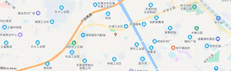 东莞岗梓综合服务中心_公交站地图_东莞公交_妙搜公交查询2025