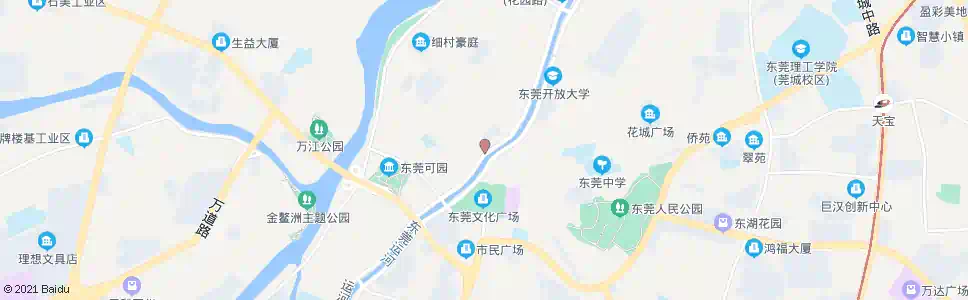 东莞桥梓影剧院_公交站地图_东莞公交_妙搜公交查询2025