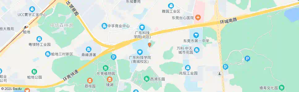 东莞鸭形岭(南博职校)_公交站地图_东莞公交_妙搜公交查询2025