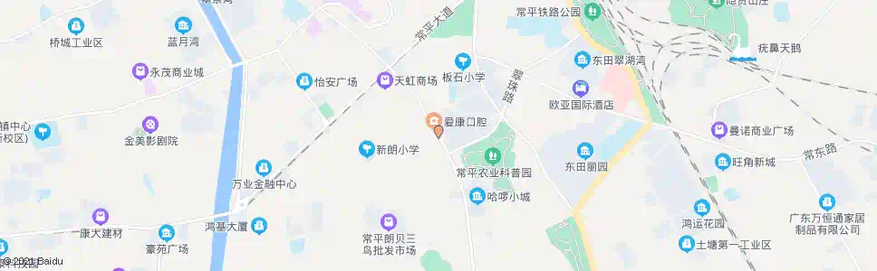 东莞红荔侨苑_公交站地图_东莞公交_妙搜公交查询2025