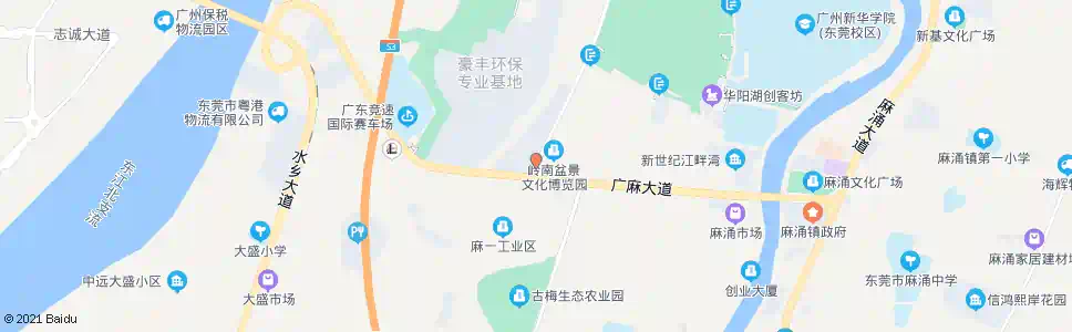 东莞华阳湖路口_公交站地图_东莞公交_妙搜公交查询2025