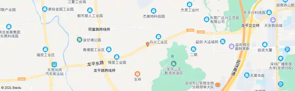 东莞凤岗天桥_公交站地图_东莞公交_妙搜公交查询2025