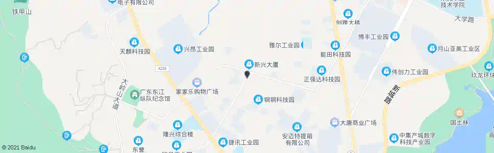 东莞拥军路口_公交站地图_东莞公交_妙搜公交查询2025
