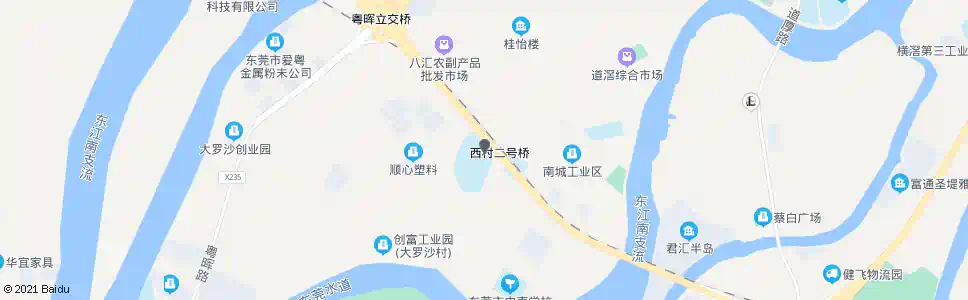 东莞四联小学_公交站地图_东莞公交_妙搜公交查询2025