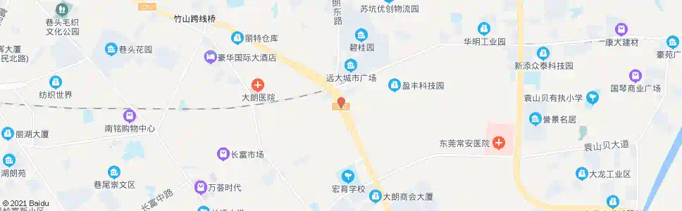 东莞大井头_公交站地图_东莞公交_妙搜公交查询2025