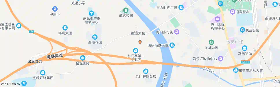 东莞九门寨卫生站_公交站地图_东莞公交_妙搜公交查询2025