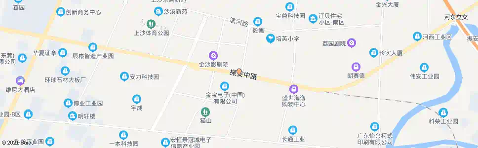东莞金宝厂_公交站地图_东莞公交_妙搜公交查询2025