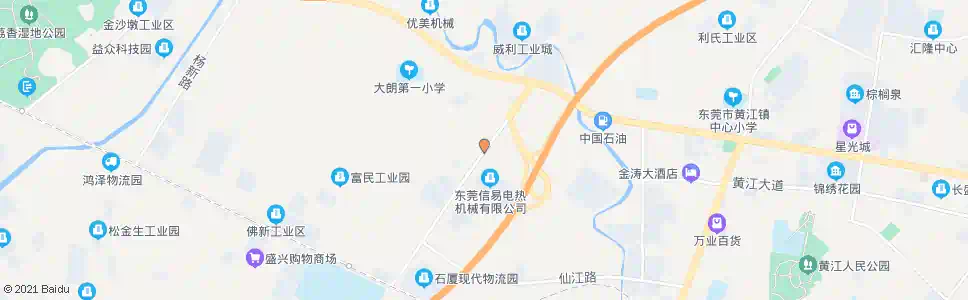 东莞石厦_公交站地图_东莞公交_妙搜公交查询2025