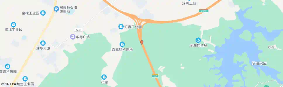 东莞一龙路高速桥底_公交站地图_东莞公交_妙搜公交查询2025