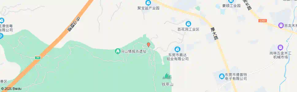 东莞马山路_公交站地图_东莞公交_妙搜公交查询2025