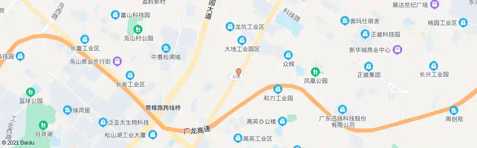 东莞初坑村_公交站地图_东莞公交_妙搜公交查询2025