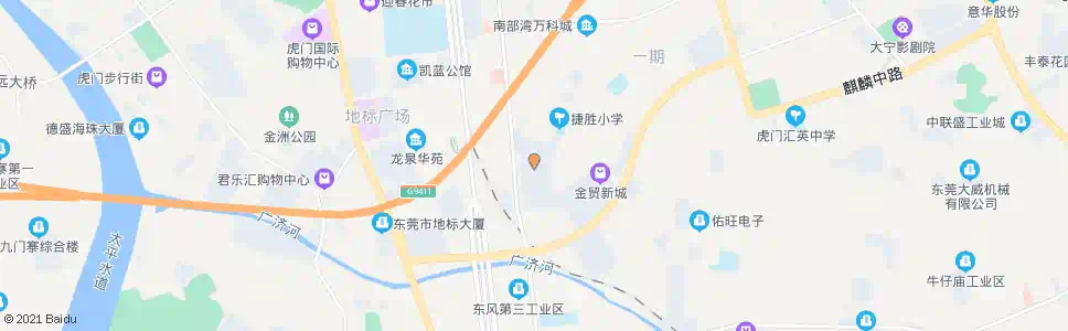 东莞小捷滘新村_公交站地图_东莞公交_妙搜公交查询2025