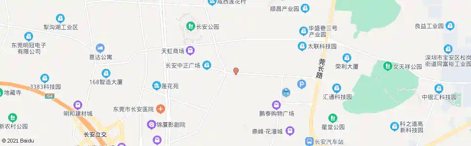 东莞少年宫_公交站地图_东莞公交_妙搜公交查询2025