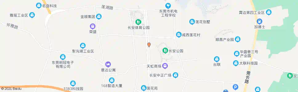 东莞约场市场_公交站地图_东莞公交_妙搜公交查询2025