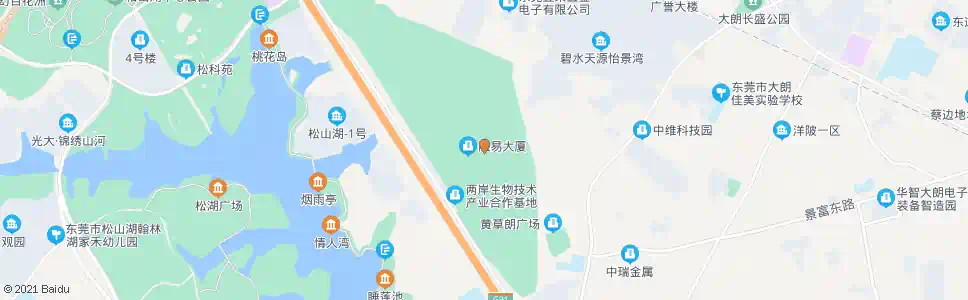 东莞融易大厦_公交站地图_东莞公交_妙搜公交查询2025