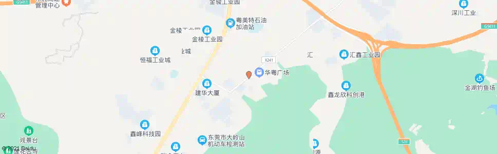 东莞企岭村路口_公交站地图_东莞公交_妙搜公交查询2025