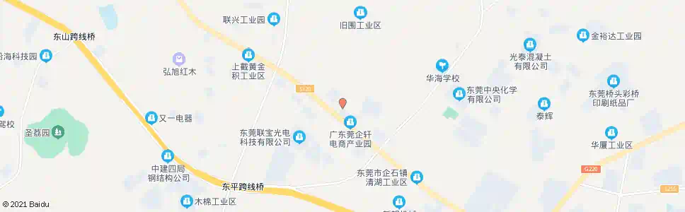 东莞谢岗围路口_公交站地图_东莞公交_妙搜公交查询2025
