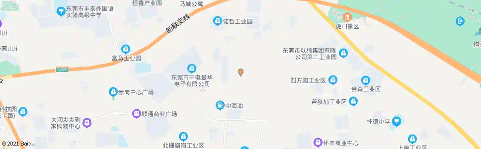 东莞陈村社区_公交站地图_东莞公交_妙搜公交查询2025