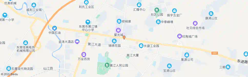 东莞御宝花园酒店_公交站地图_东莞公交_妙搜公交查询2025
