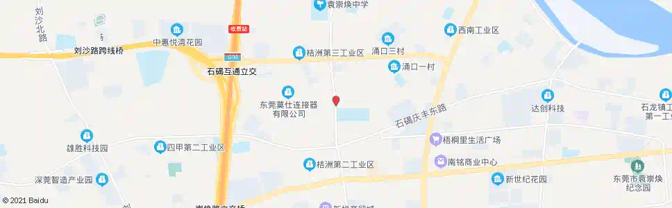 东莞袁崇焕小学_公交站地图_东莞公交_妙搜公交查询2025