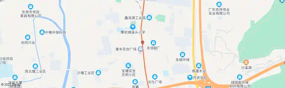 东莞沙塘南_公交站地图_东莞公交_妙搜公交查询2025