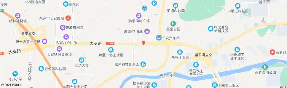 东莞霄边市场_公交站地图_东莞公交_妙搜公交查询2025