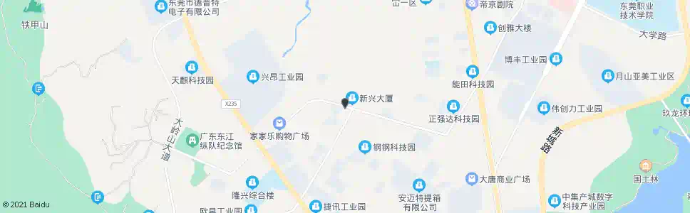东莞油古岭路口_公交站地图_东莞公交_妙搜公交查询2025