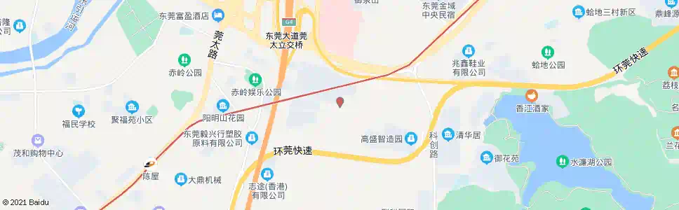 东莞赤岭工业区_公交站地图_东莞公交_妙搜公交查询2025