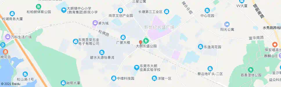 东莞长顺街_公交站地图_东莞公交_妙搜公交查询2025