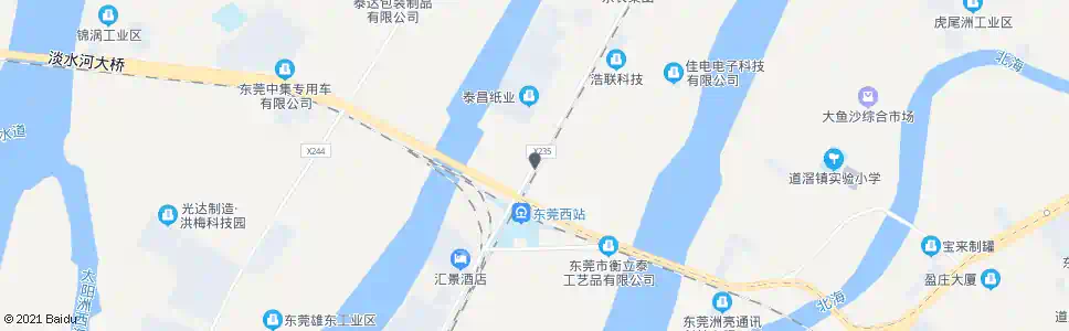 东莞长洲_公交站地图_东莞公交_妙搜公交查询2025