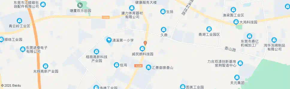 东莞土桥村委会_公交站地图_东莞公交_妙搜公交查询2025