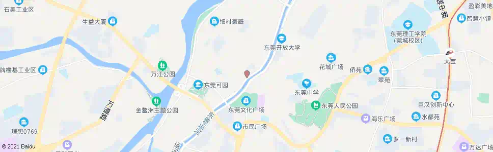 东莞观澜影剧院_公交站地图_东莞公交_妙搜公交查询2025