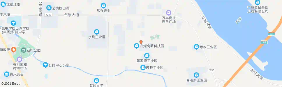 东莞黄家坣(东莞)_公交站地图_东莞公交_妙搜公交查询2025