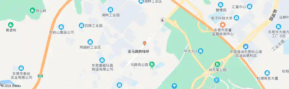 东莞马蹄岗_公交站地图_东莞公交_妙搜公交查询2025