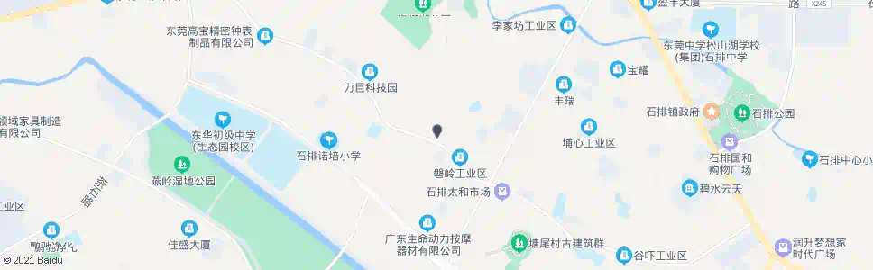东莞红田村委_公交站地图_东莞公交_妙搜公交查询2025