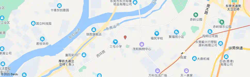 东莞上屯祠堂_公交站地图_东莞公交_妙搜公交查询2025