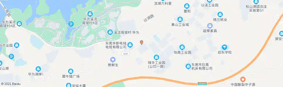 东莞犀牛陂东_公交站地图_东莞公交_妙搜公交查询2025