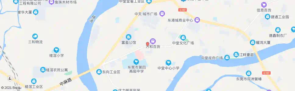 东莞万和百货_公交站地图_东莞公交_妙搜公交查询2025