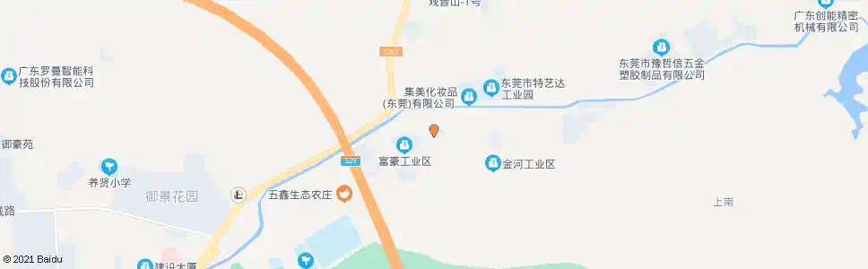 东莞金河村_公交站地图_东莞公交_妙搜公交查询2025