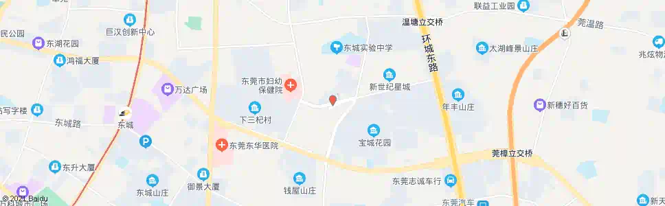 东莞上三杞_公交站地图_东莞公交_妙搜公交查询2025
