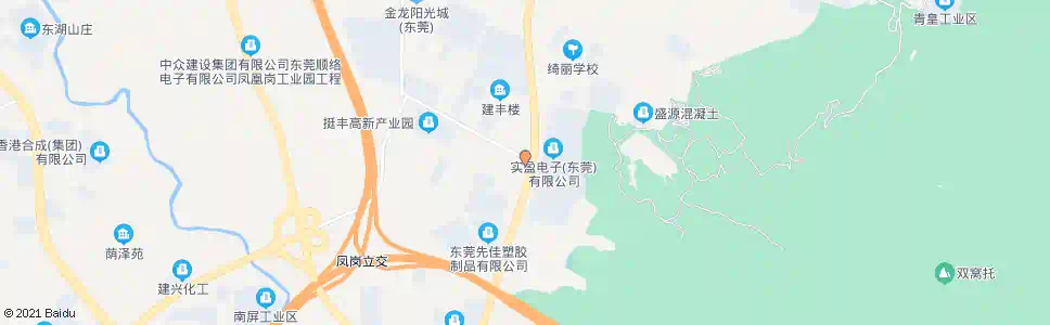 东莞新中坑_公交站地图_东莞公交_妙搜公交查询2025