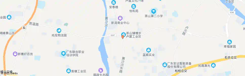 东莞卢屋邮政局_公交站地图_东莞公交_妙搜公交查询2025