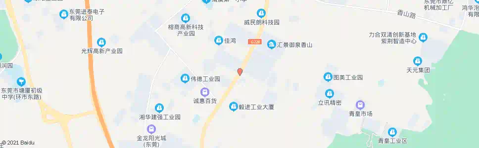 东莞青皇路口_公交站地图_东莞公交_妙搜公交查询2025