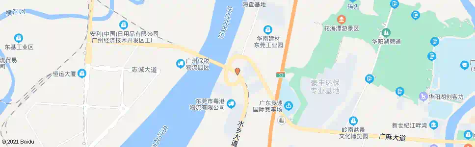 东莞青年路口_公交站地图_东莞公交_妙搜公交查询2025
